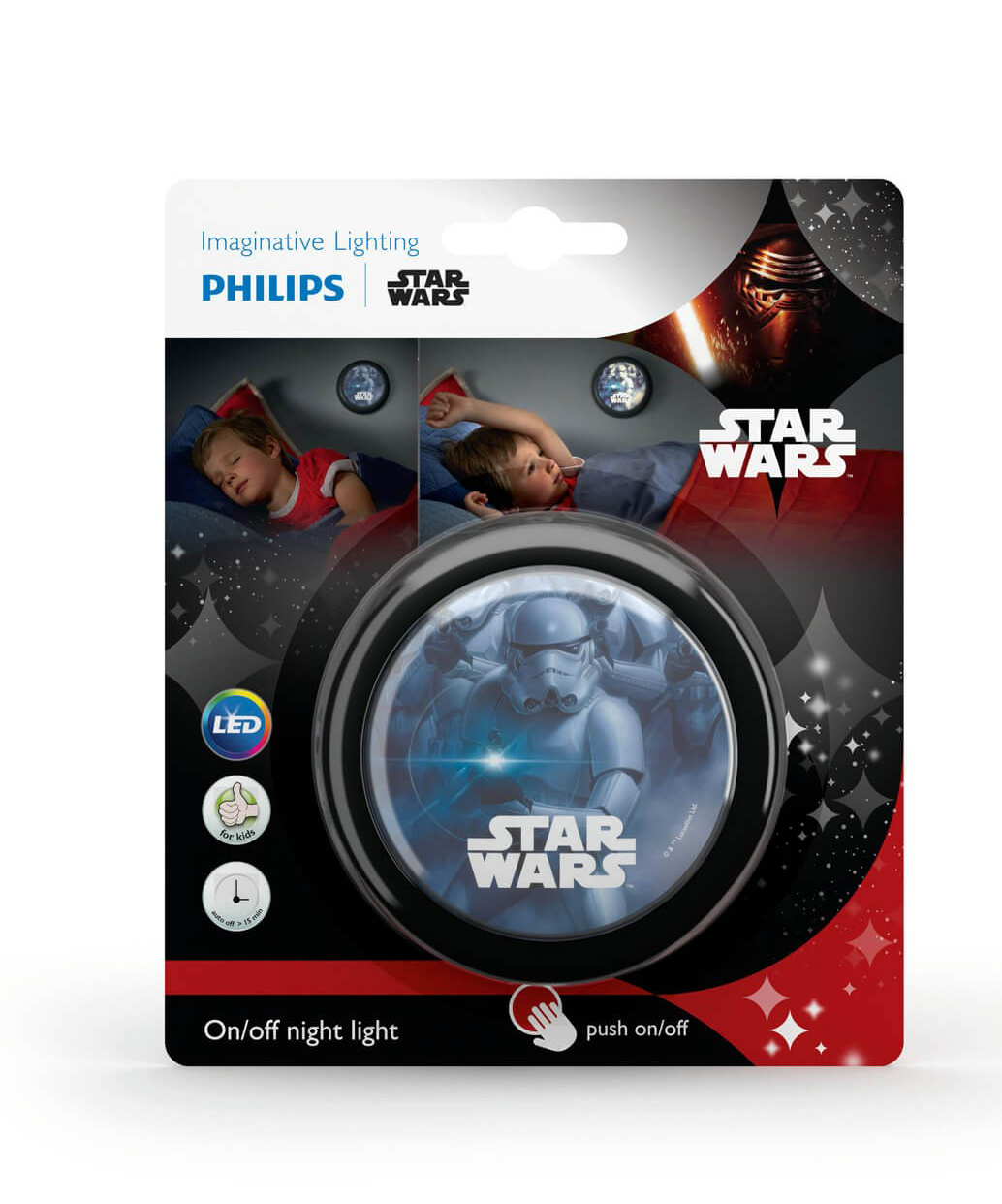 Philips Star Wars 2 LED Nachtlicht batteriebetrieben 