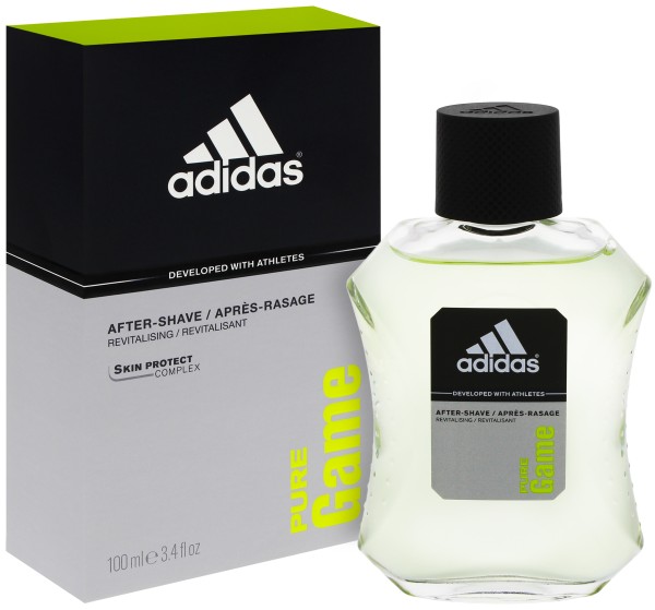 2x Adidas Pure Game After-Shave Lotion for Men je 100 ml
