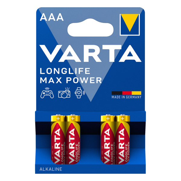 VARTA Longlife Max Power 4er 4703 AAA BL4