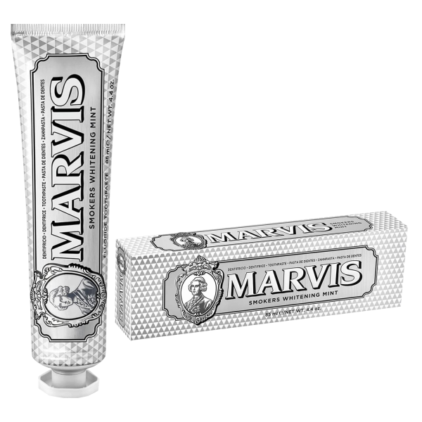 3 x Marvis Smokers Whitening Mint Zahnpasta je 85 ml Bleichende Wirkung