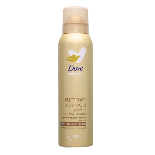 Dove Summer Revived Skin Selbstbräunungs Mousse 150ml leichte bis mittlere Bräune