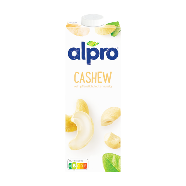 Alpro Cashew Drink Original 1 Liter Nuss Cashewdrink 100% pflanzlich