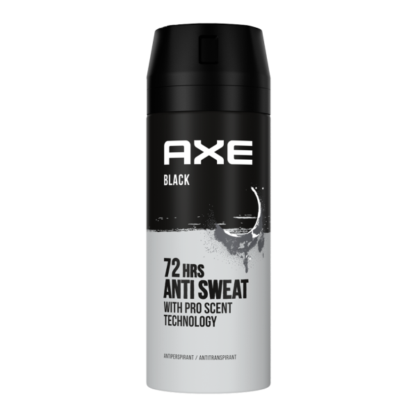 Axe Black 72 Stunden Anti Schweiß Deodorant for men für den Mann 150 ml