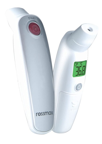 rossmax HA500 Kontaktloses Schläfenthermometer Stirnthermometer
