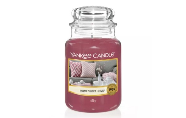 Yankee Candle Home Sweet Home Duftkerze im großen Glas 623g süßer würziger Duft