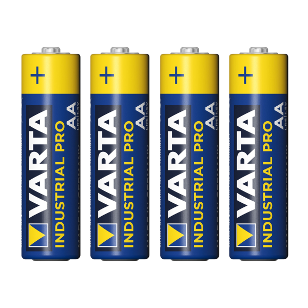 4x Varta Industrial Mignon AA LR6 4006 Alkaline Batterie