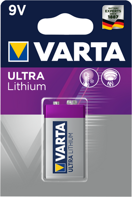 VARTA Ultra Lithium 6122 9V BL1