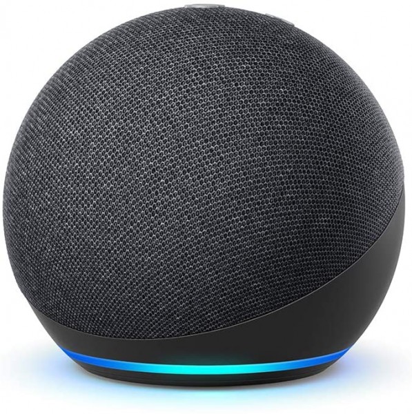 Amazon Echo Dot 4. Generation Anthrazit Sprachgesteuerter Lautsprecher mit Alexa