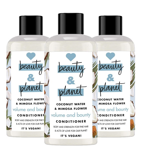 3 x Love Beauty and Planet Coconut Water & Mimosa Flower Conditioner je 100ml