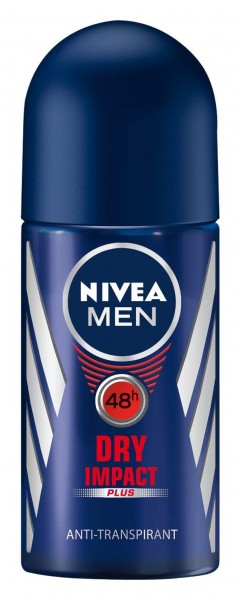 Nivea Men Dry Impact Plus Anti-Transpirant Deo Roller 50ml