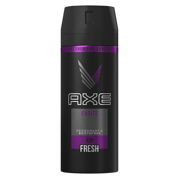 Axe Excite Deodorant & Bodyspray All Day Fresh 150ml for men