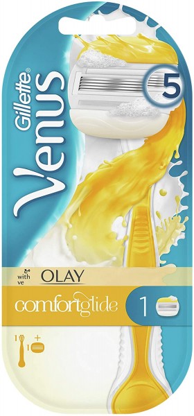 Gillette Venus comfortglide Damenrasierer Rasierergriff & 1 Klinge