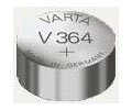 Varta V364 Knopfzelle Uhrenbatterie 1er Blister
