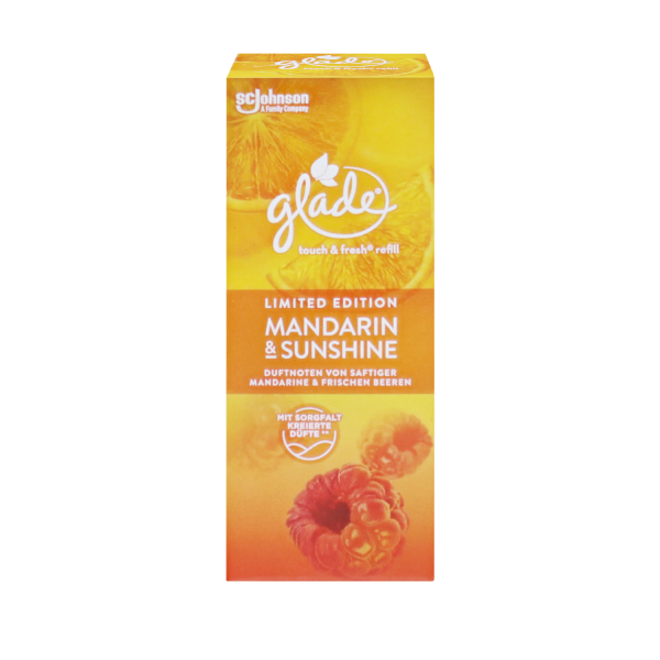 Glade Touch & Fresh Refill Nachfüller Lufterfrischer Mandarin & Sunshine 10ml