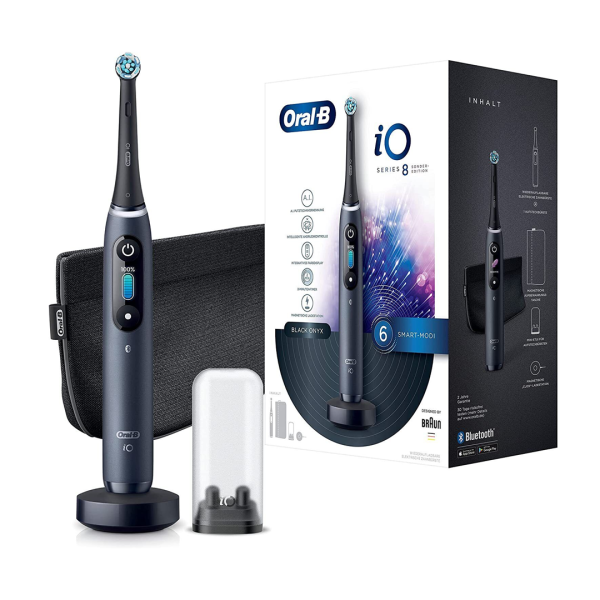 Oral-B iO Series 8 Black Onyx Special Edition wiederaufladbare Elektrische Zahnbürste