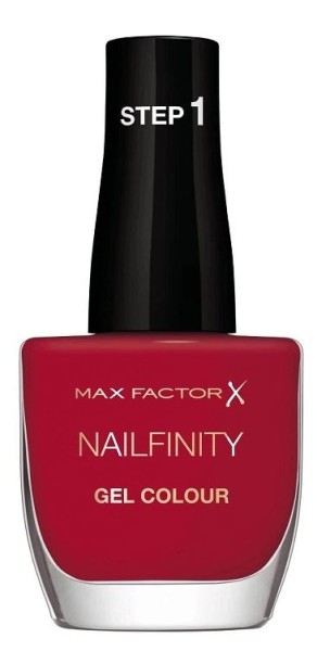 Max Factor Nailfinity Gel Colour Red Carpet Ready 310 Glänzend mit Gel Effekt Nagellack 12ml