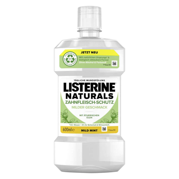 Listerine Naturals Zahnfleisch Schutz Mundspülung 600ml