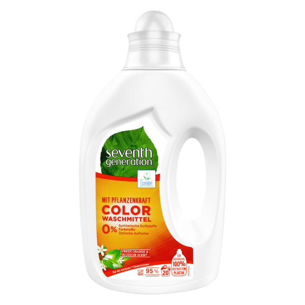 Seventh Generation Waschmittel Color Fresh Orange & Blossom 20 Wäschen 1000ml