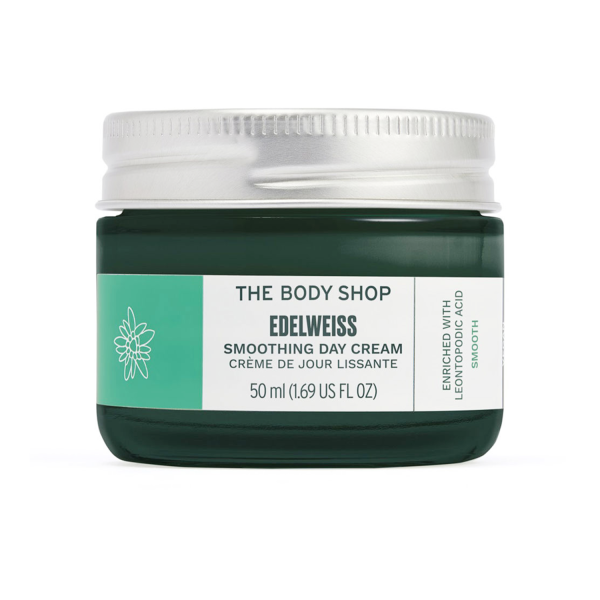 THE BODY SHOP EDELWEISS smoothing Tagescreme 50ml für alle Hauttypen