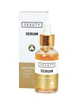 YEAUTY Serum Beauty Boost 30ml Dreifach Power Kaviarextrakt Kollagen und Hyaluronsäure