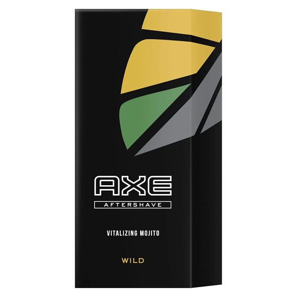 Axe Wild Aftershave Herren Rasierwasser mit Green Mojito & Zedernholz 100ml