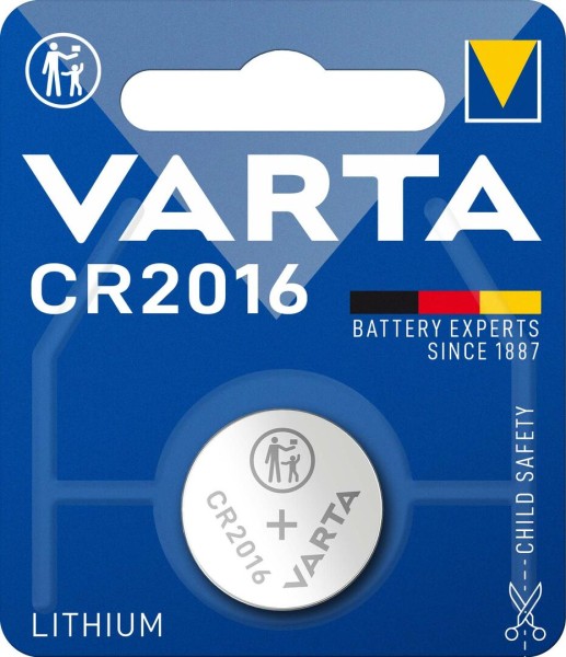VARTA Lithium 6016 CR2016 BL1 Knopfzelle
