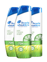 3x Head & Shoulders Anti Schuppen Shampoo Deep Cleanse Oil Control je 250ml Citrus