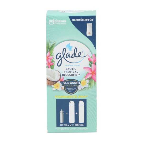 Glade Touch & Fresh Lufterfrischer Nachfüller Exotic Tropical Blossoms 10ml