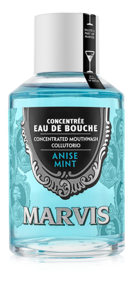 MARVIS Anise Mint Mundwasser Konzentrat mit Anis und Minz Geschmack 120ml Mundspülung