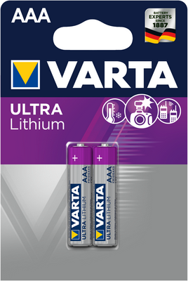 VARTA Ultra Lithium 6103 AAA BL2