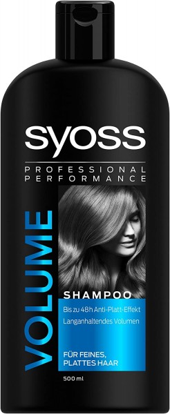 SYOSS Professionals Volume Shampoo 500ml Langanhaltendes Volumen