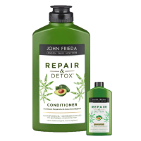 John Frieda Repair & Detox Conditioner 250ml mit Hanfsamen Öl und Avocado
