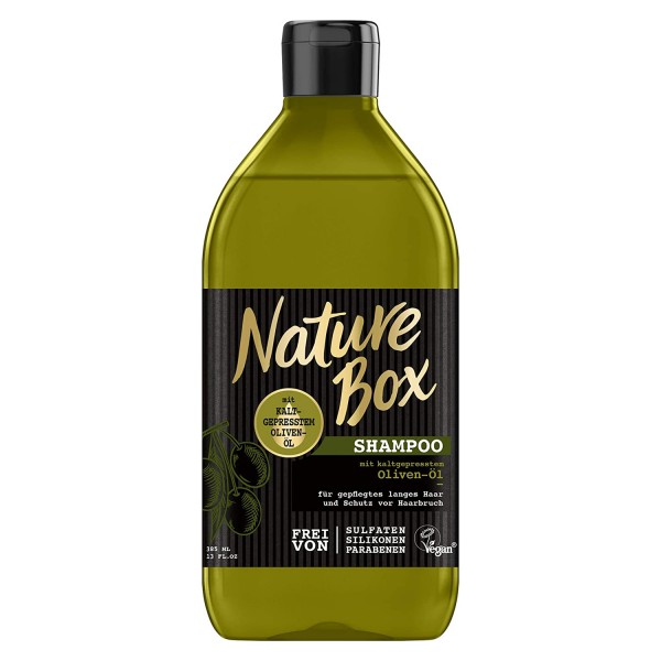 Nature Box Oliven-Öl Kräftigungs-Shampoo 385ml Vegan