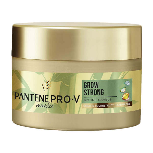 Pantene Pro-V Miracles Grow Strong Keratin Reconstruct Haarmaske Biotin & Bambus 160ml