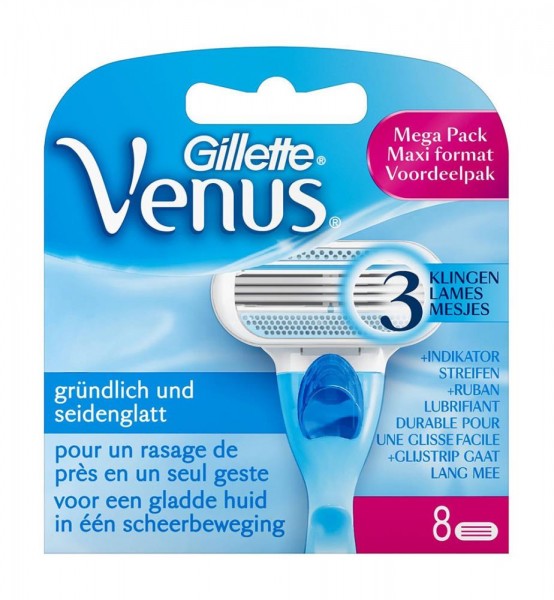 Gillette Venus Smooth Ersatzklingen Mega Box 8 Stück