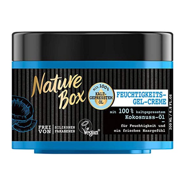 Nature Box Feuchtigkeits-Gel-Creme Kokosnuss-Öl 200ml Haarkur